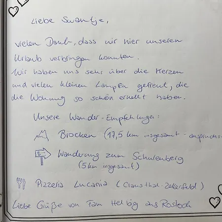 Daire Gemuetliche Ferienwohnung Direkt Am Wald Schulenberg im Oberharz